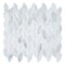 Andova Tiles Channing Elongated Hex 1" x 2.5" Marble Honeycomb Mosaic Wall & Floor Tile ANDCHA135 - alternate 9